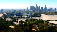 Downtown LA and Dodger Stadium
